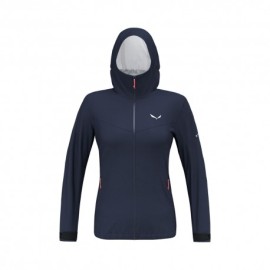 Salewa Giacca Trekking Powertex Puez Aqua 4 Navy Blazer Donna