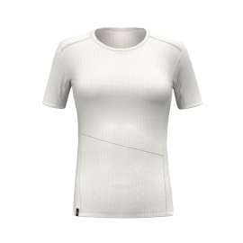 Salewa Maglia Trekking Puez Sporty Bianco Donna