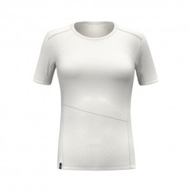 Salewa Maglia Trekking Puez Sporty Bianco Donna