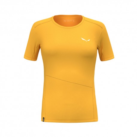 Salewa Maglia Trekking Puez Sporty Oro Donna