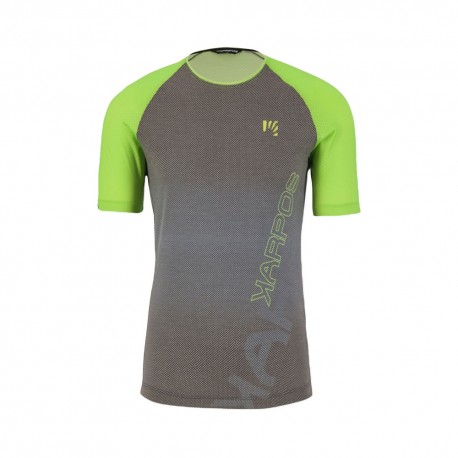Karpos Maglia Trekking Moved Evo Nero Jasmine Verde Uomo