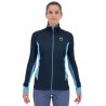 Karpos Felpa In Pile Pizzocco Evo Sky Captain Blue Atoll Donna