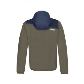Rock Experience Giacca Trekking Great Roof Hoodie Olive Night Blue Night Uomo