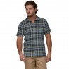 Patagonia Camicia Montagna A C Paint Plaid Blu Uomo