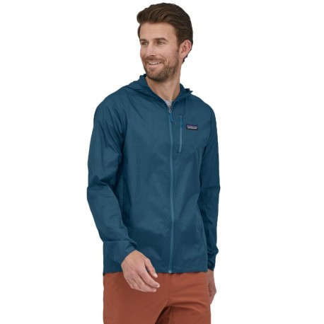 Patagonia Giacca Trekking Houdini Wavy Blue Uomo