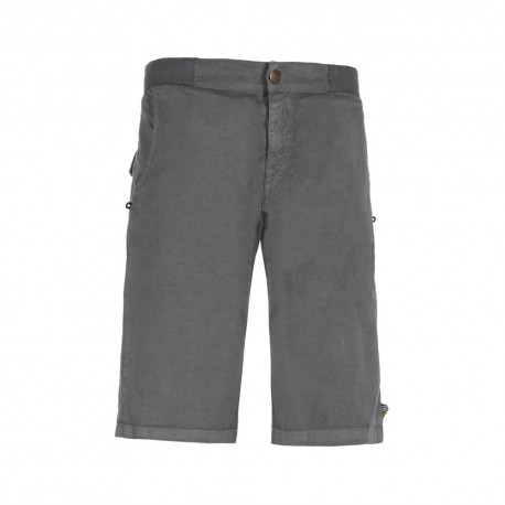 E 9 Pantaloni Corti Arrampicata Kroc Flax Stormgrigio Uomo