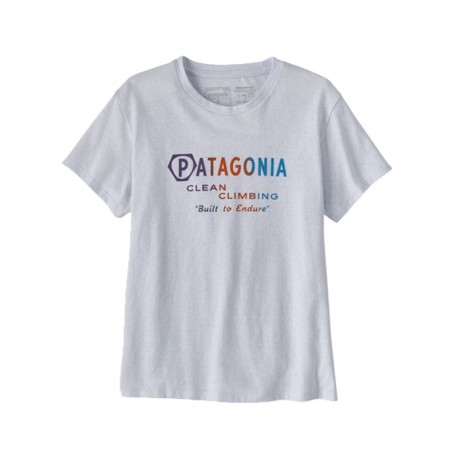 Patagonia Maglia Trekking Endure Hex Bianco Donna