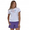 Patagonia Maglia Trekking Endure Hex Bianco Donna