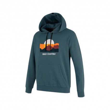 Wild Country Felpa Arrampicata Movement Hoody Deepwater Uomo