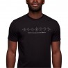 Black Diamond T-Shirt Alpinismo Mm Icon Full Moon Nero Uomo