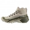 Salomon Hike Mid GORE-TEX 2 Feather Gray Olive Ni - Scarpe Trekking Donna