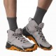 Salomon Hike Mid GORE-TEX 2 Gull Marmalade Nero - Scarpe Trekking Uomo