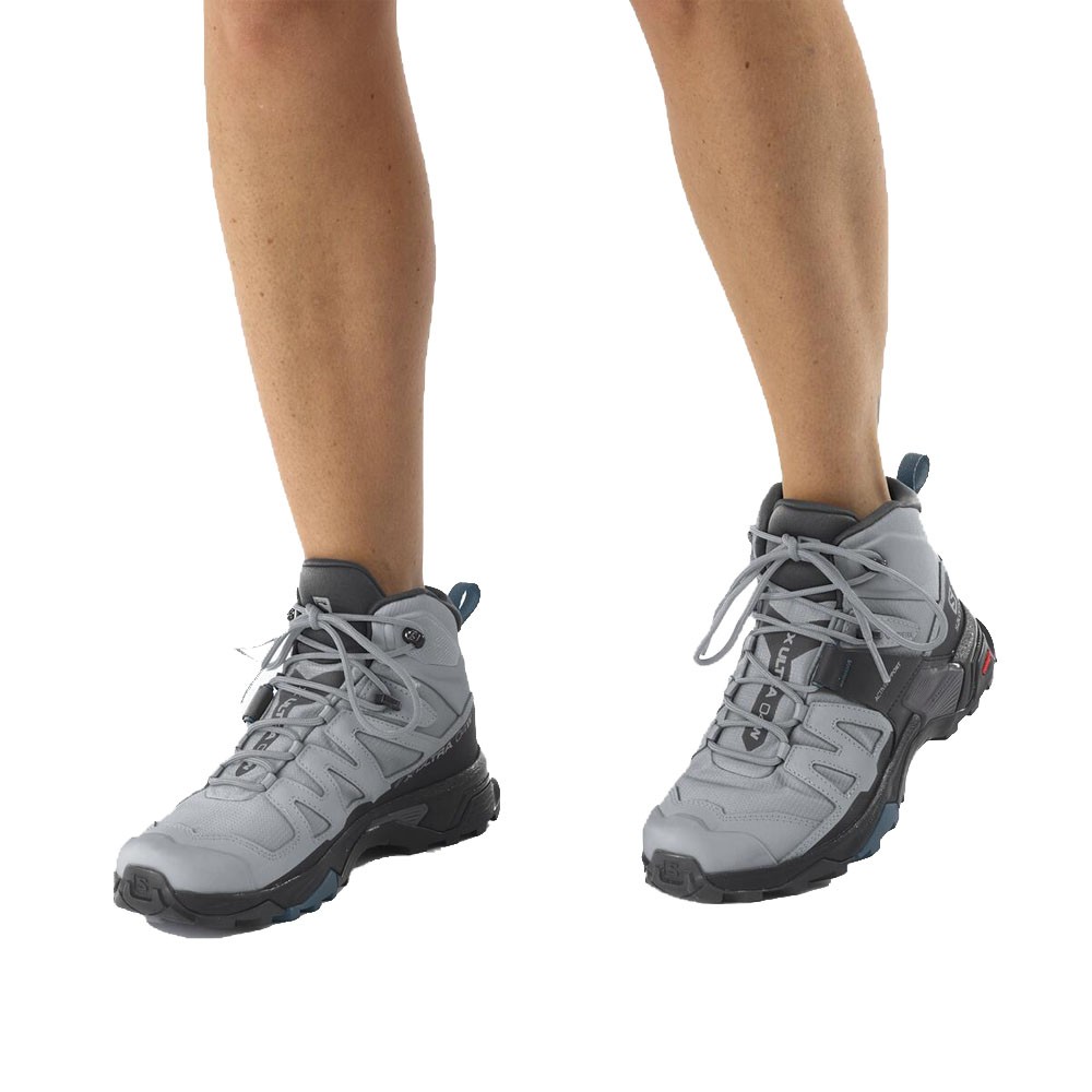 Salomon Ultra Mid 4 GORE-TEX Quarry Nero Grigio - Scarpe Trekking Donna -  Acquista online su Sportland