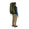 Osprey Zaino Trekking Trekking Atmos Ag Lt 50 Scenic Valley Verde Peppercorn Uomo