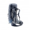 Deuter Zaino Trekking Trekking Aircontact Lite 50+10 Nero-Marine Uomo