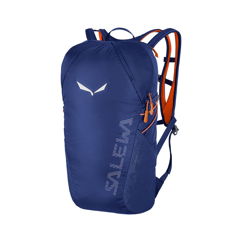 Salewa Zaino Trekking Ultra Train 14 Blu Arancio Uomo TU