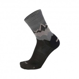 Mico Sport Calze Trekking Corta 3065 Nero Grigio Uomo