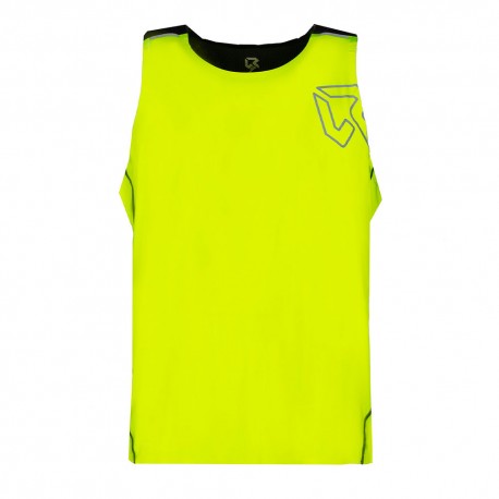 Rock Experience Canotta Trail Running Daisuke Caviar Safety Giallo Uomo
