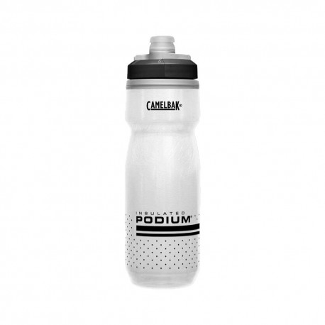 Borraccia Camelbak Podium Chill 0,62 L Bianco Nero - Immagine 2