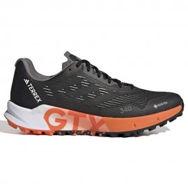 ADIDAS Agravic Flow 2 GORE-TEX Core Balck Impact Oran - Scarpe Trekking Uomo