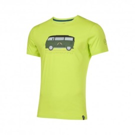 La Sportiva T-Shirt Alpinismo Van Lime Punch Uomo