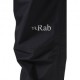 Rab Copripantaloni Impermeabili Downpour Eco Fz Nero Donna