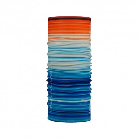 INCYLENCE Sciarpa a Tubo - Neck Tube V1 - Magenta Bianco