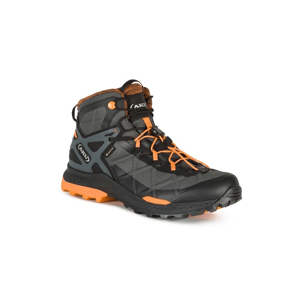 Aku Mid Dfs Gtx Nero Arancio Pedule Trekking Uomo Acquista online su Sportland