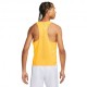 Nike Canotta Running Aeroswift Laser Arancio Bianco Uomo