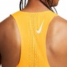 Nike Canotta Running Aeroswift Laser Arancio Bianco Uomo