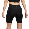 Nike Pantaloncini Running Tight Air Bike Nero Bianco Donna