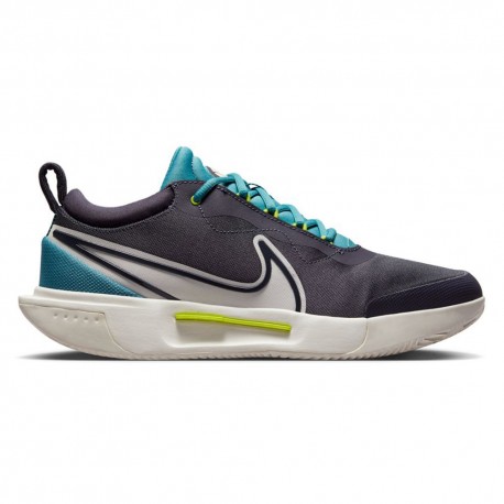 Nike Zoom Pro Clay Fgridiron/Sail-mineral Teal-Brig - Scarpe Da Tennis Uomo