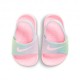 Nike Kawa Se Td Rosa Verde - Ciabatte Mare Bambina