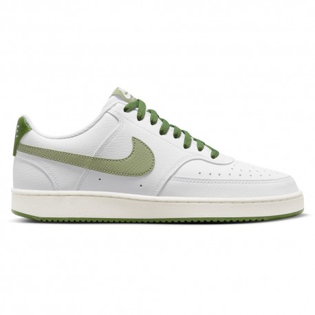 Nike Court Vision Low Bianco Verde - Sneakers Uomo