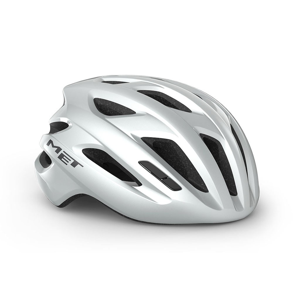 Image of Met Casco Bici Idolo Bianco Lucido Uomo M