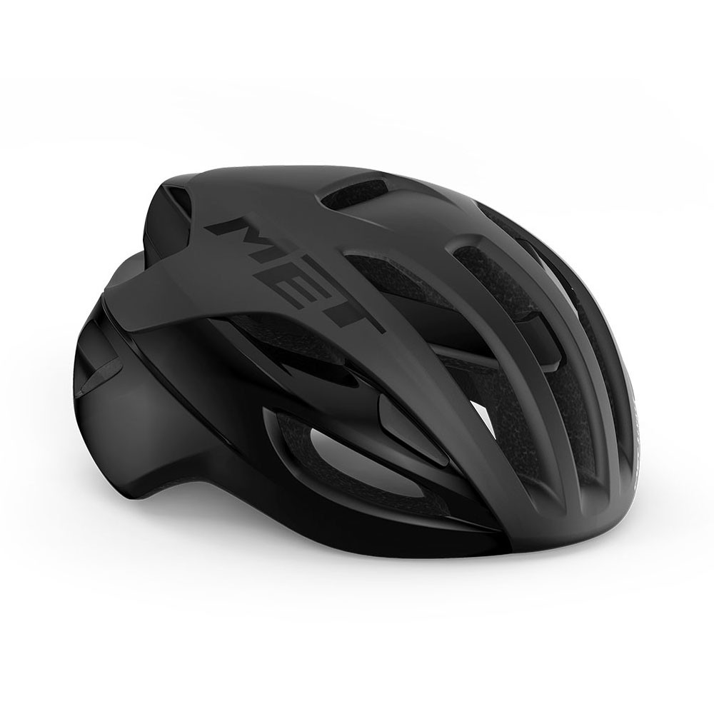 Image of Met Casco Bici Rivale Mips Nero Opaco Lucido Uomo L