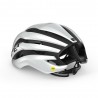 Met Casco Bici Trenta Mips Bianco Nero Opaco Lucido Uomo