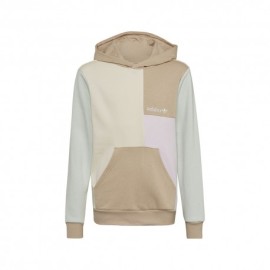 ADIDAS Originals Felpa Con Cappuccio Multicolore Beige Bambina