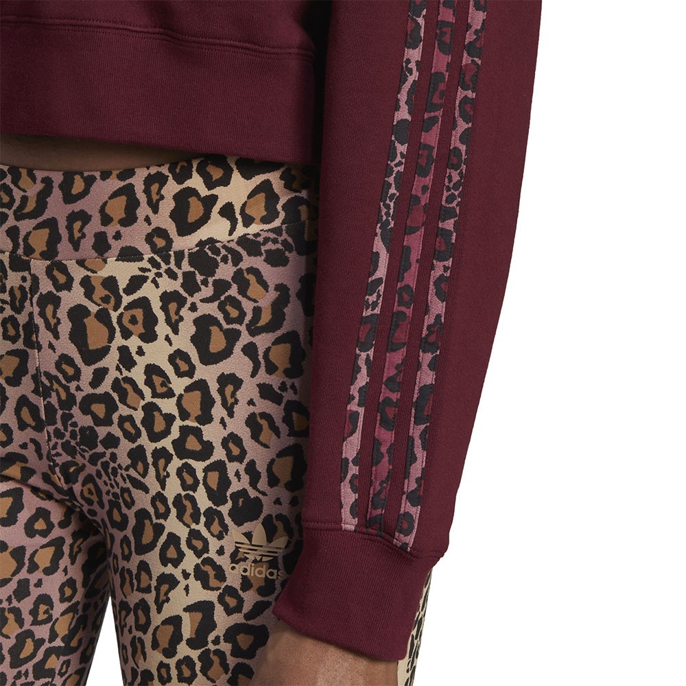 Felpa hotsell adidas leopardata