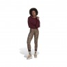 ADIDAS Originals Felpa Con Cappuccio Leo Bordeaux Donna