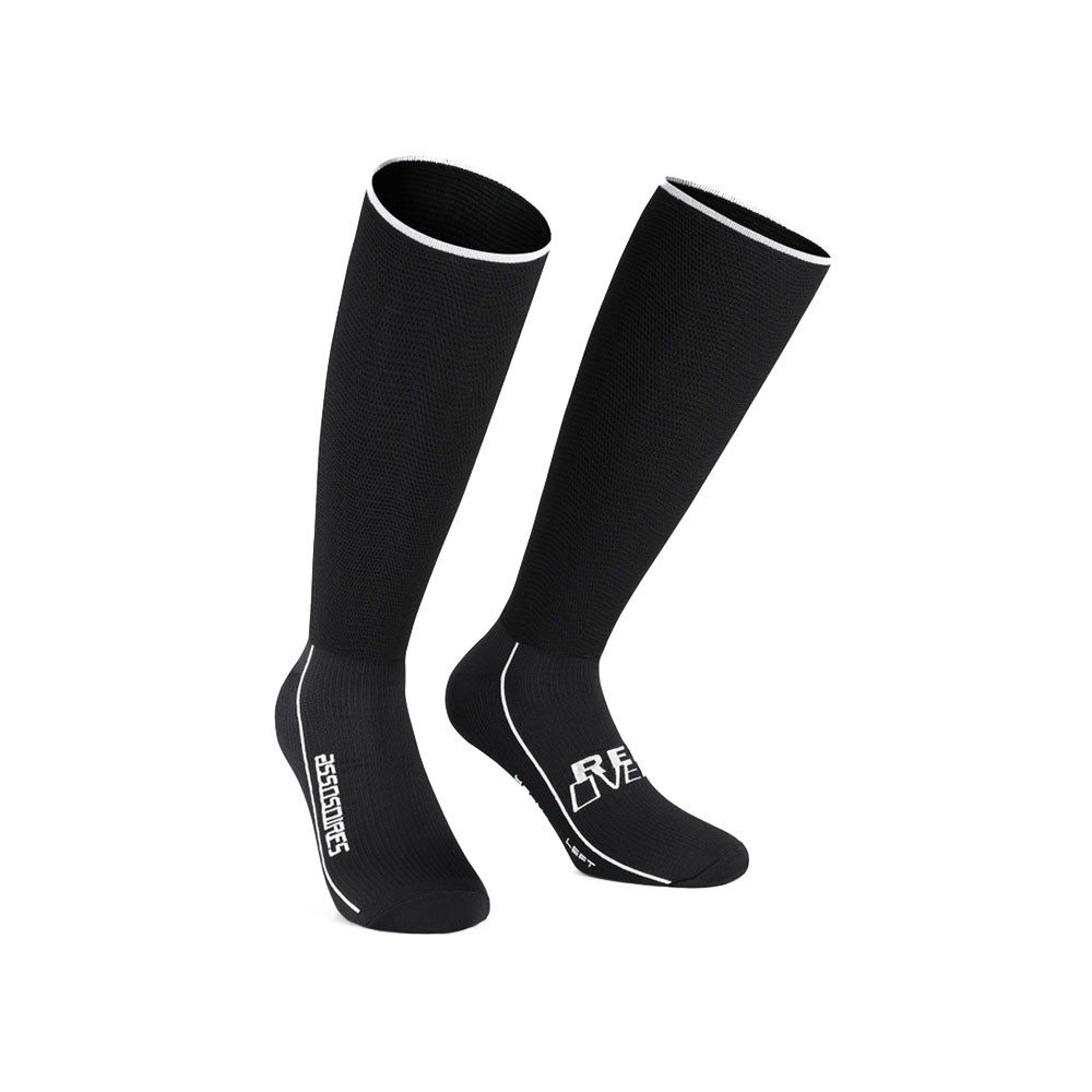 Image of Assos Calze Ciclismo Recovery Evo Black Series Uomo I