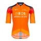 Bioracer Maglia Ciclismo Icon Ineos 2023 Orange/Blue Uomo