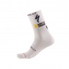 Castelli Calze Ciclismo Rosso Corsa Pro 15 Quick-Step White Uomo