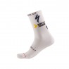 Castelli Calze Ciclismo Rosso Corsa Pro 15 Quick-Step White Uomo