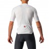 Castelli Maglia Ciclismo Prologo 7 Ivory/Light Black-Red Uomo