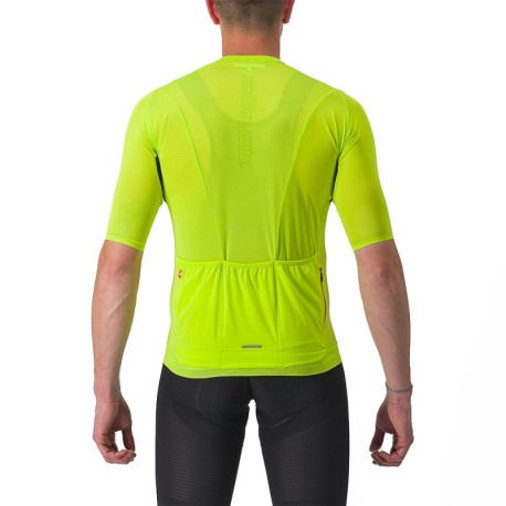 Castelli Maglia Ciclismo Superleggera 3 Electric Lime Uomo