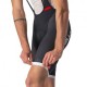 Castelli Salopette Ciclismo Competizione Kit Black/Silver Gray Uomo