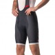 Castelli Salopette Ciclismo Competizione Kit Black/Silver Gray Uomo