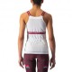 Castelli Top Ciclismo Donna Bavette Ivory/Persian Red Donna