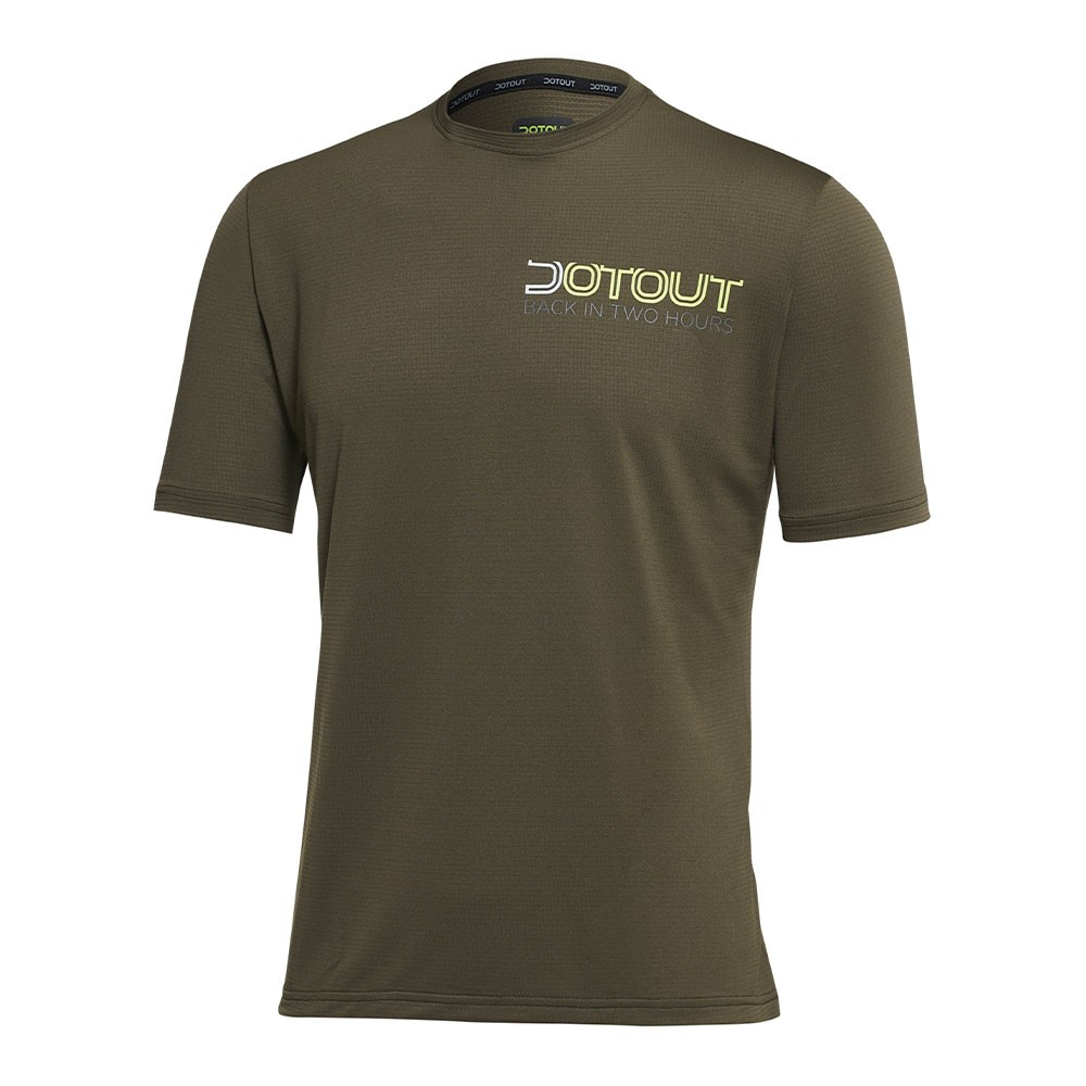 Dotout Maglia Ciclismo Shot Green Uomo L